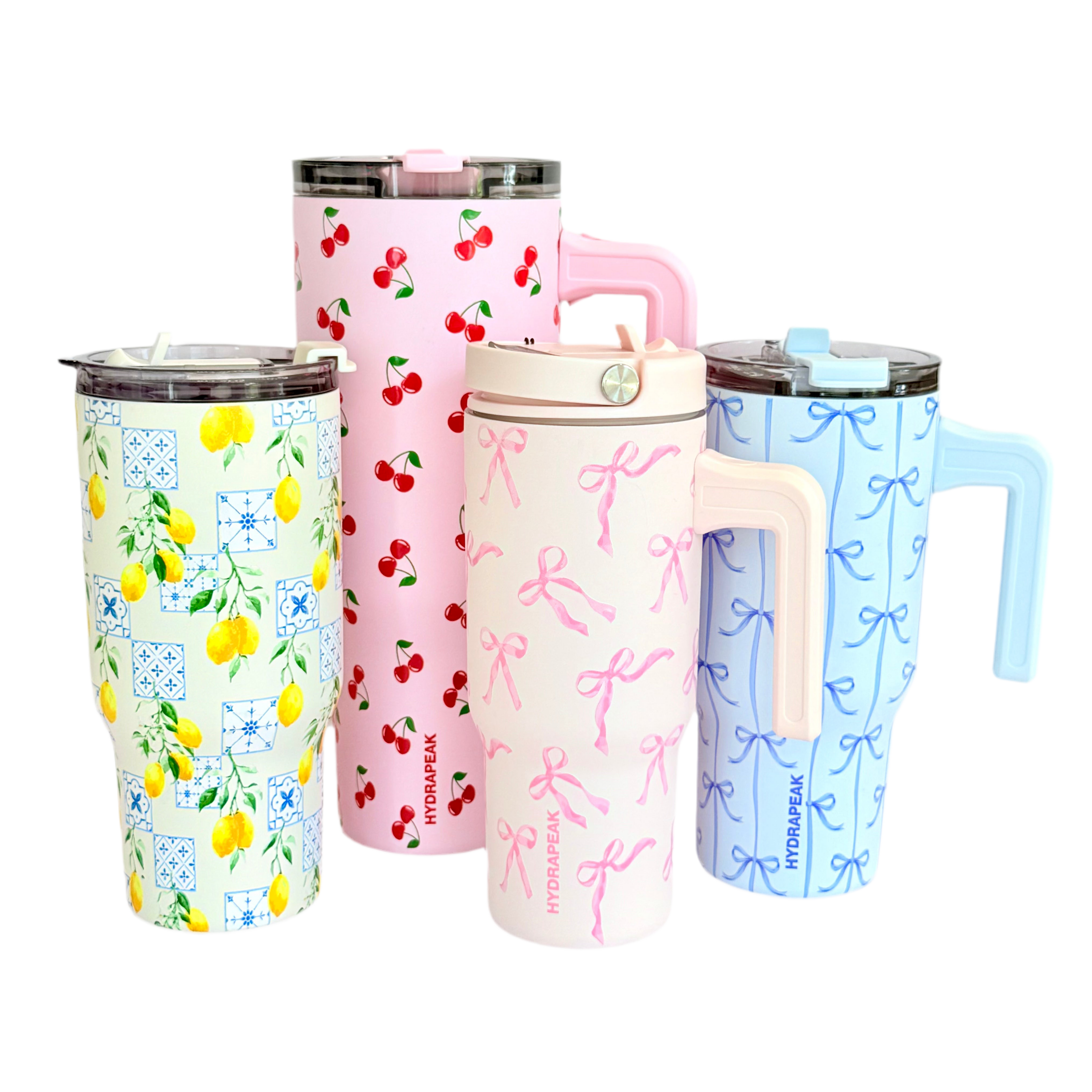 Hydrapeak Stainless Steel Insulated Tumbler - Mini Size - Limoncello Print