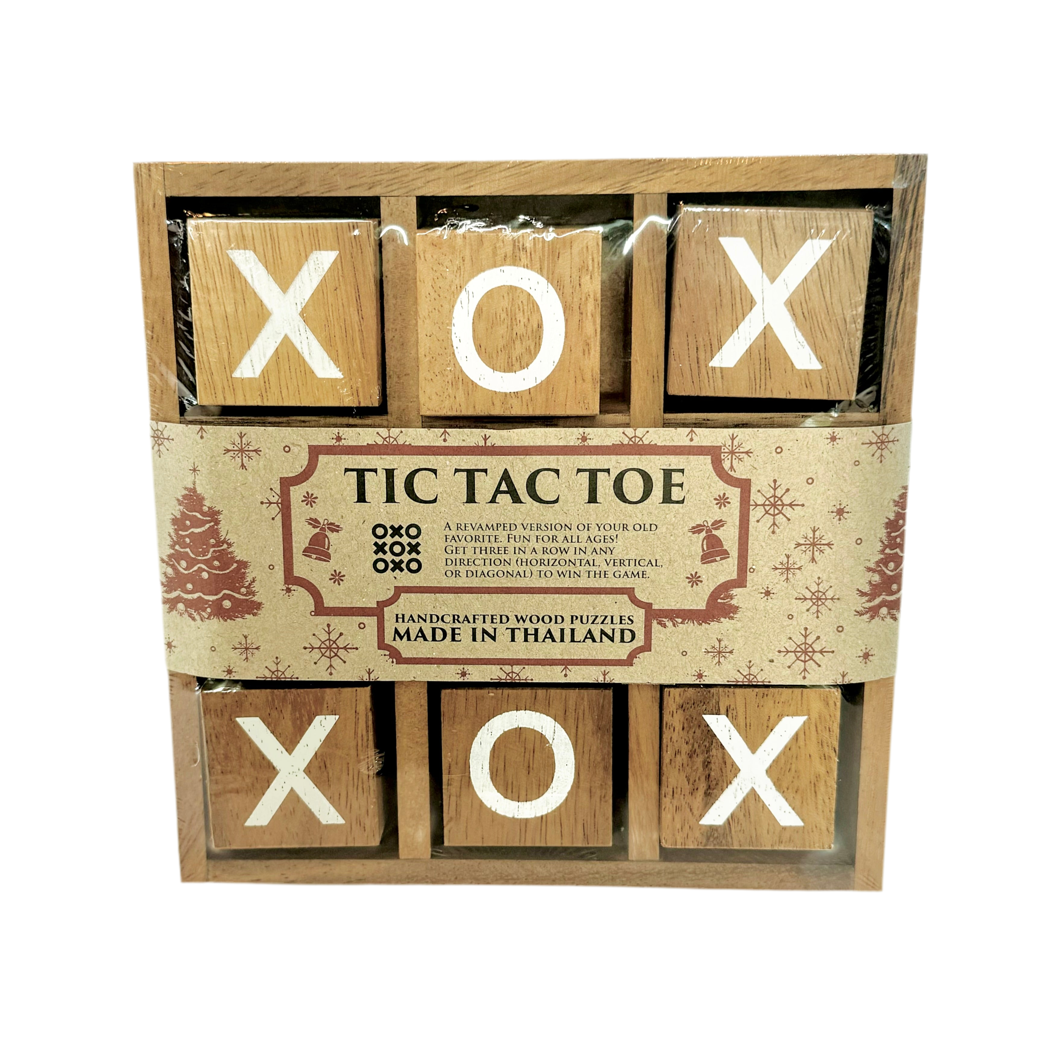 Wooden Tic Tac Toe