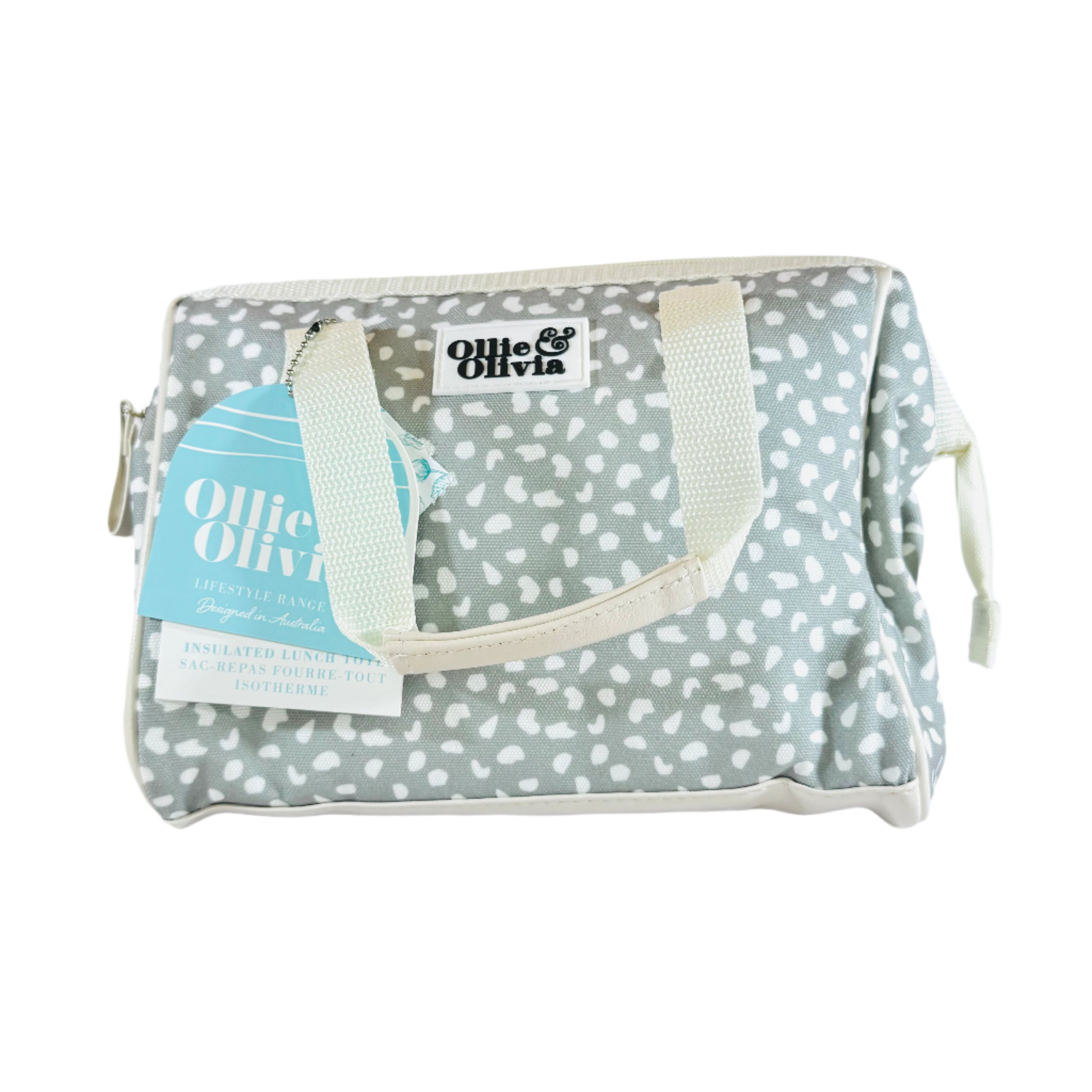 Ollie & Olivia Cooler Bag - Grey Speckles