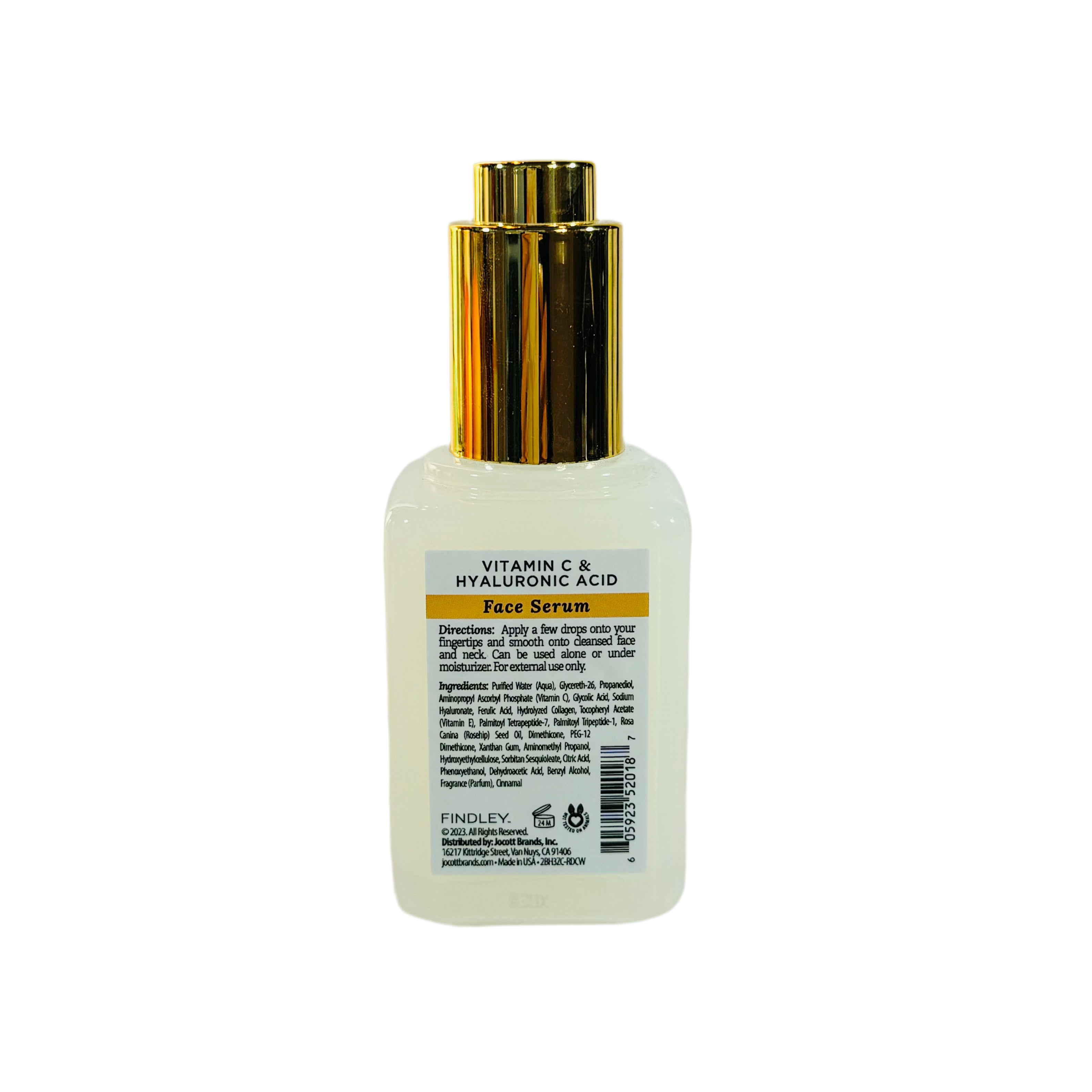 Findley Vitamin C & Hyaluronic Acid Face Serum
