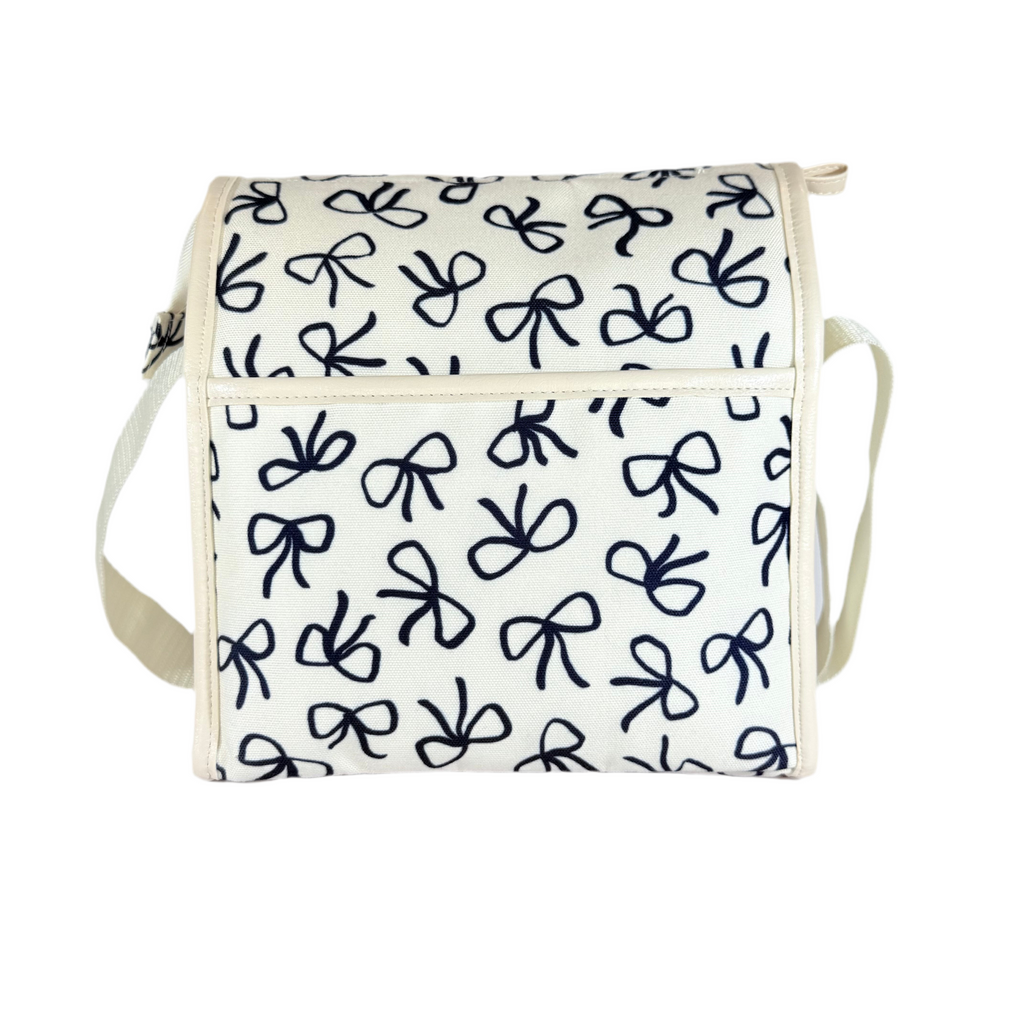 Ollie & Olivia Cooler Bag - Navy Blue Ribbon