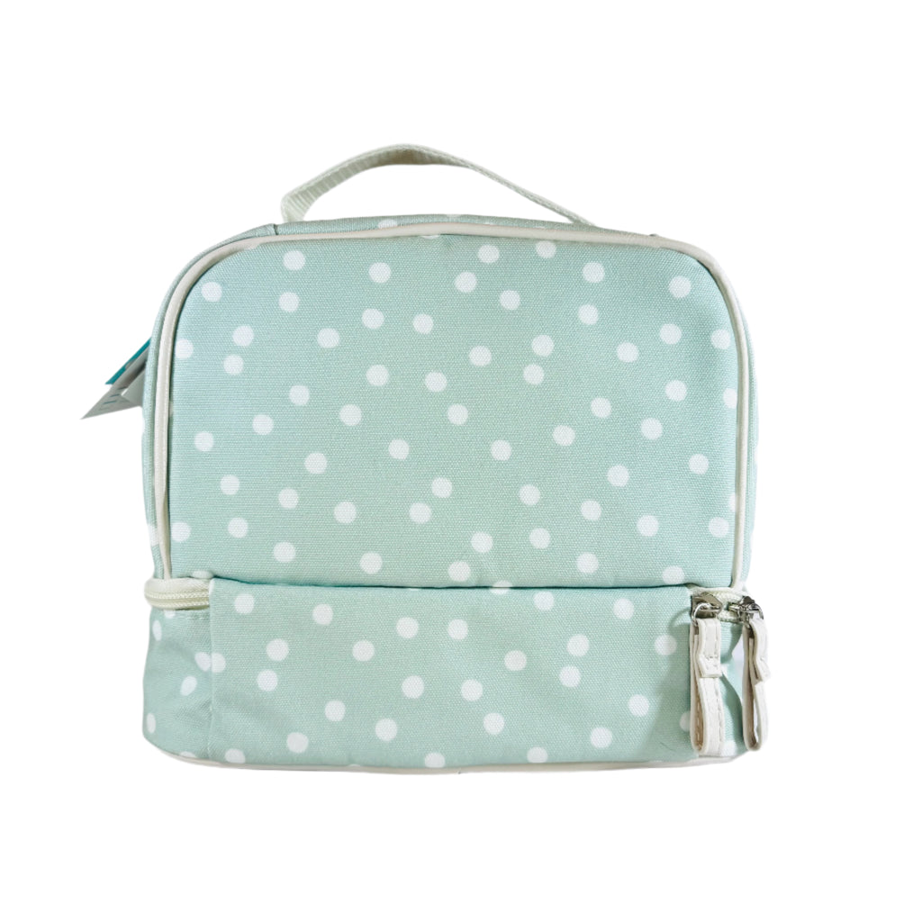 Ollie & Olivia Cooler Bag - Teal Polka Dot