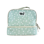 Ollie & Olivia Cooler Bag - Teal Polka Dot