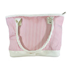 Ollie & Olivia Cooler Bag - Pink Pinstripe