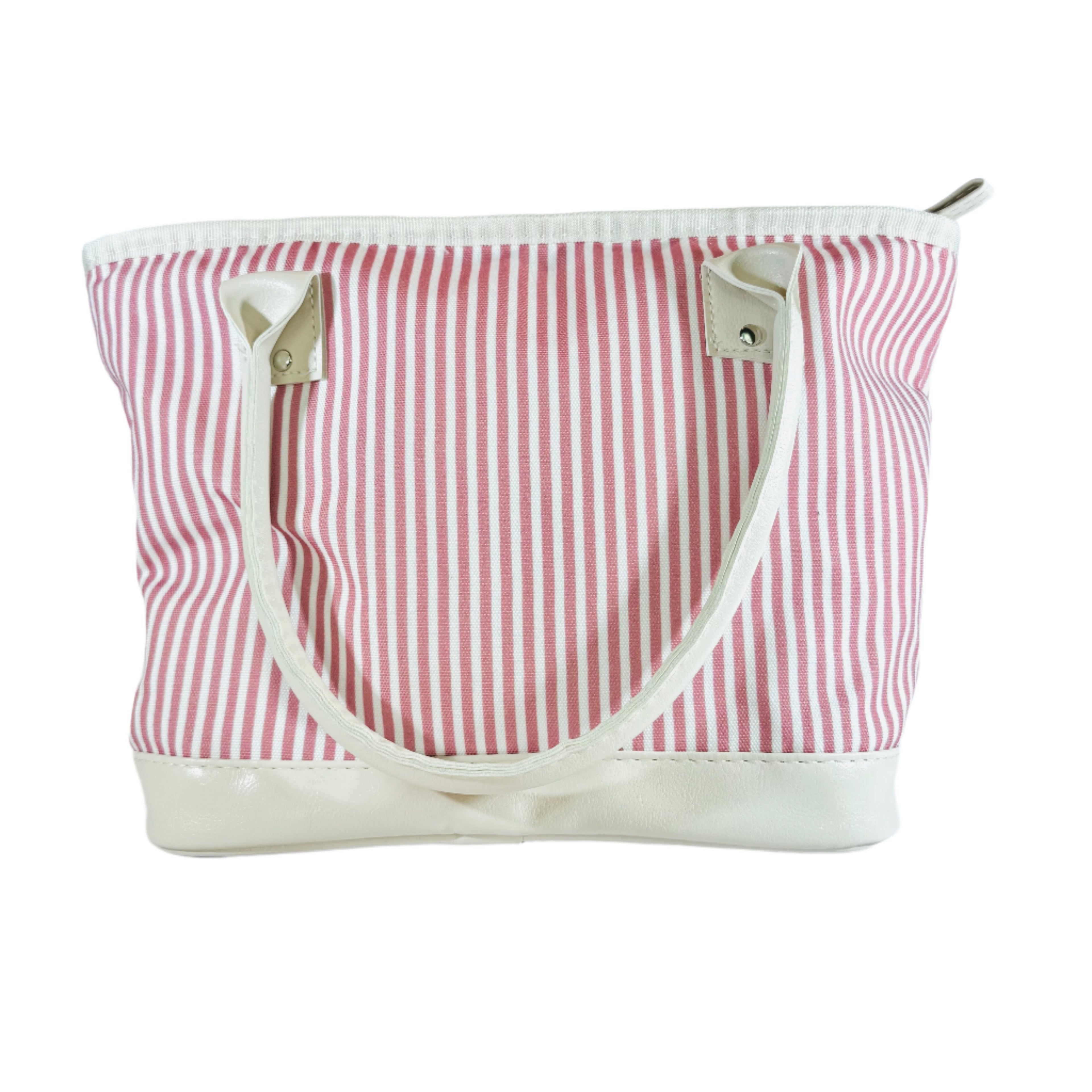 Ollie & Olivia Cooler Bag - Pink Pinstripe
