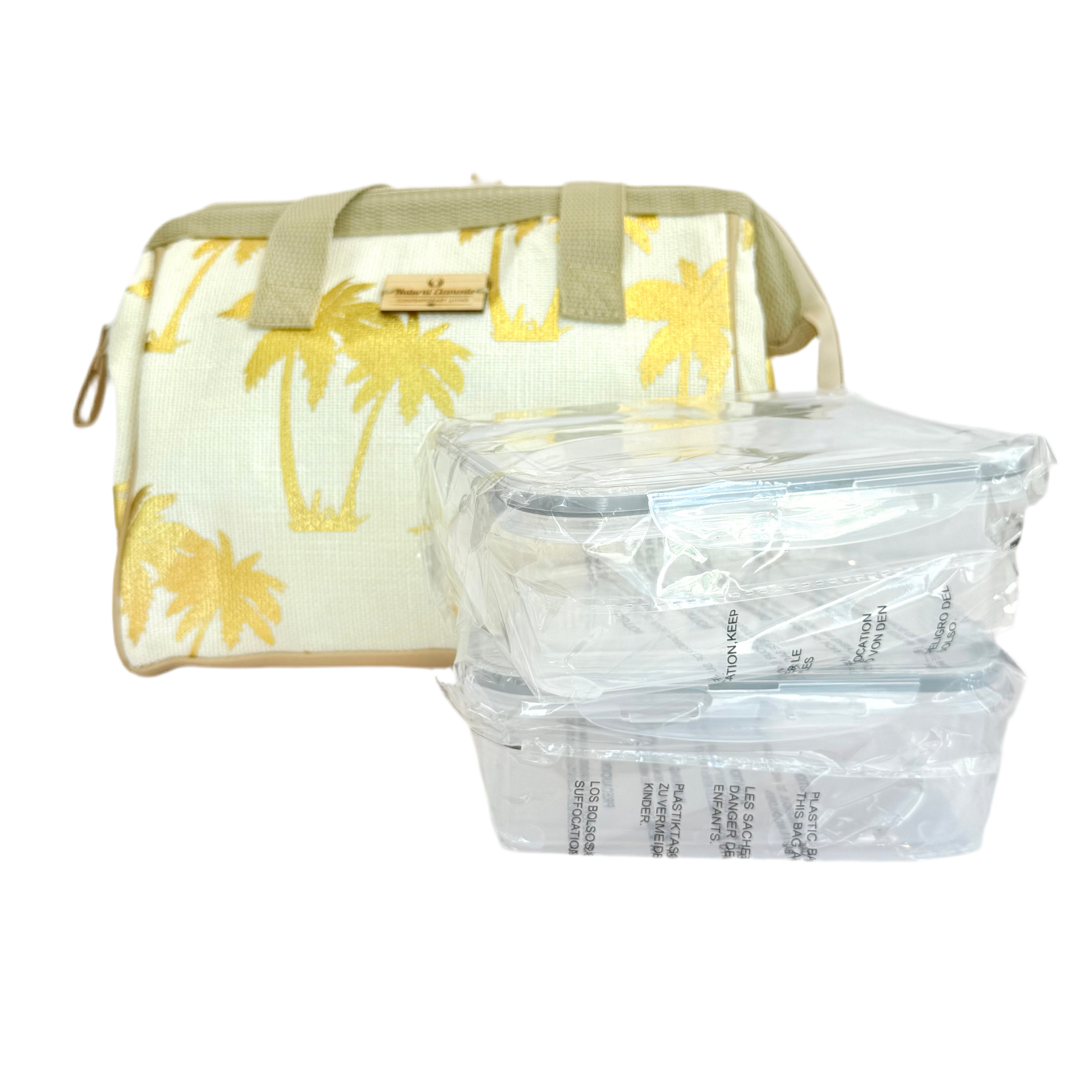 Natural Elements Lunch Box - Golden Palm