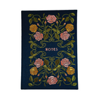 Punch Studio Embroidered Roses Journal