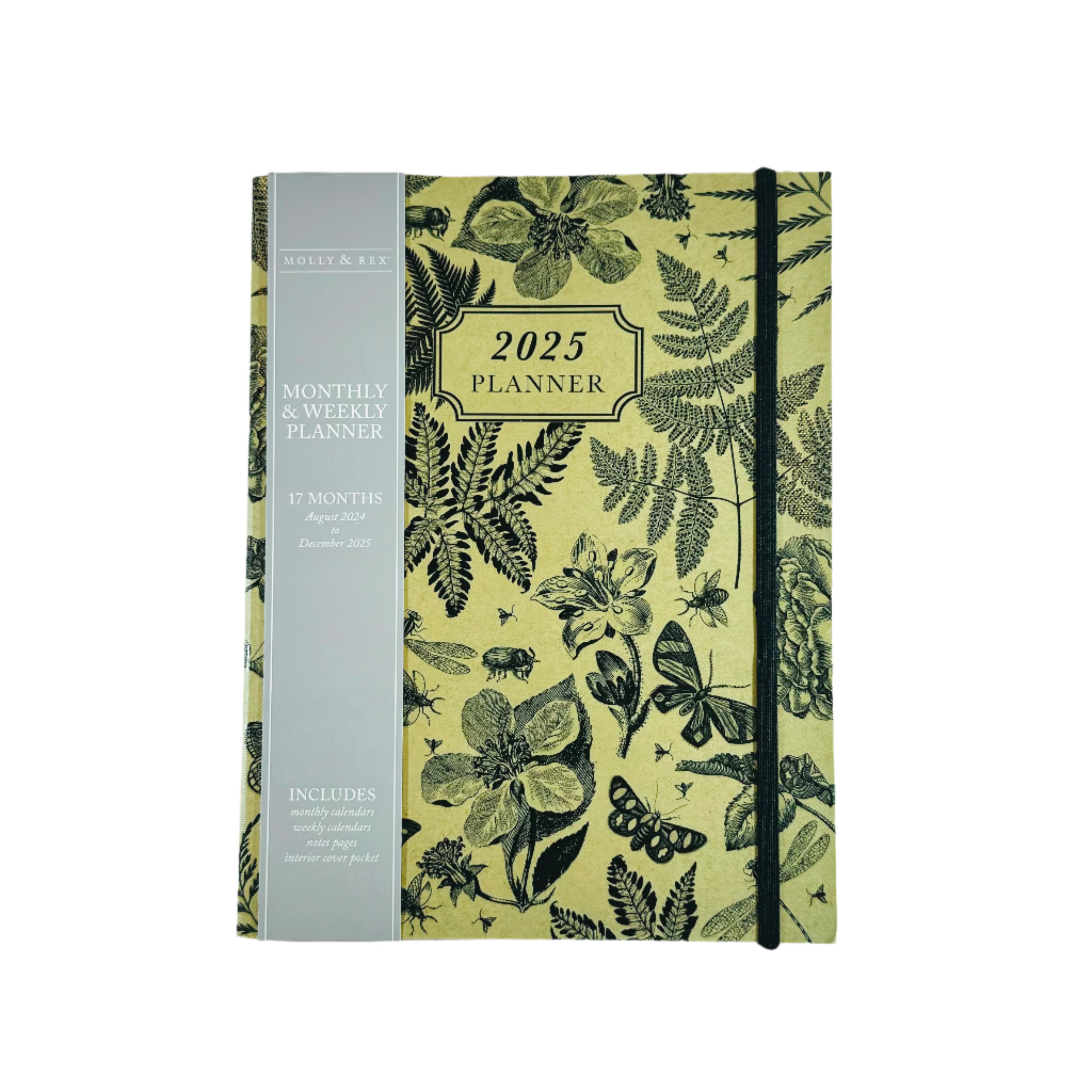 Molly & Rex Monthly & Weekly Planner 2024/2025 - 17 Months