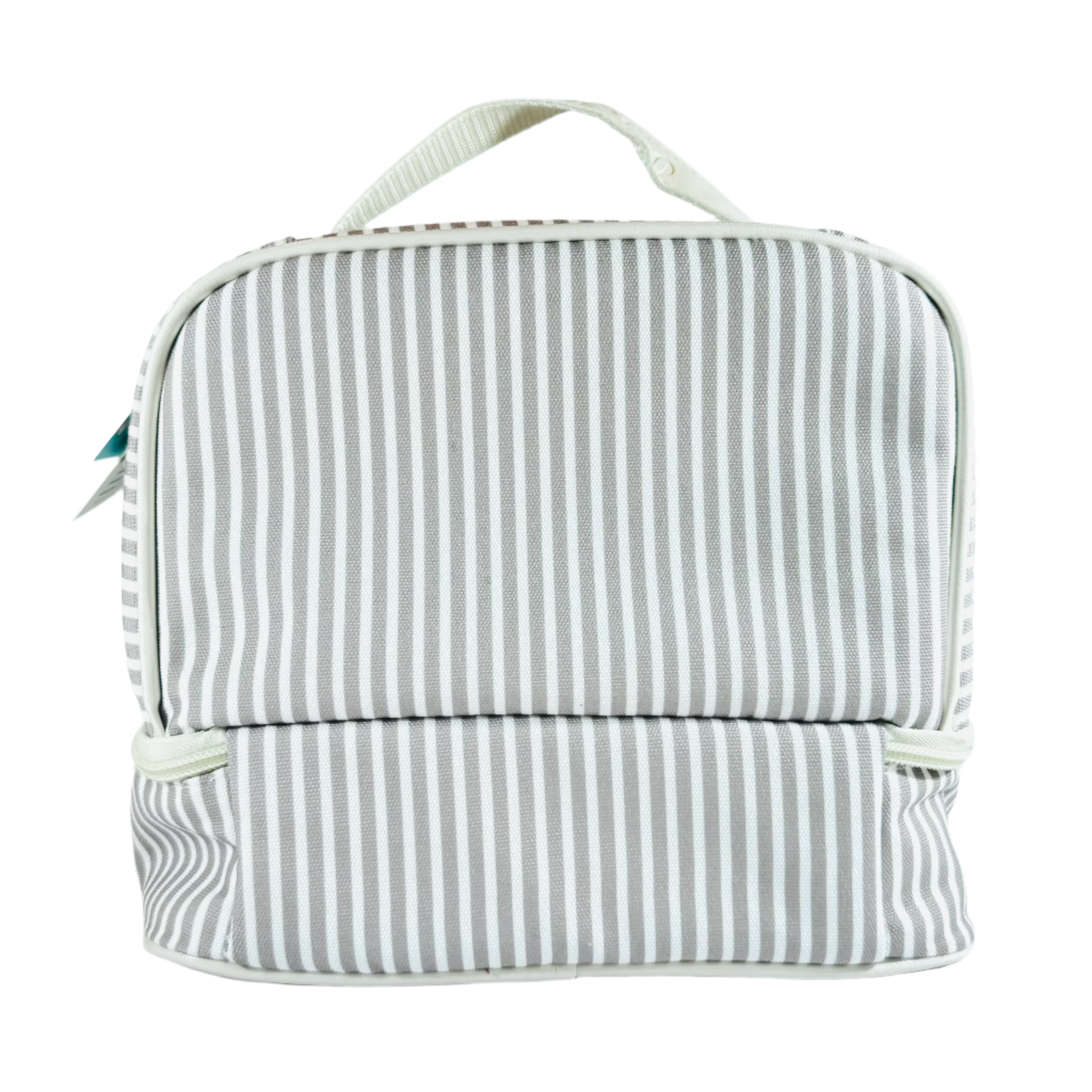Ollie & Olivia Cooler Bag - Grey Stripe