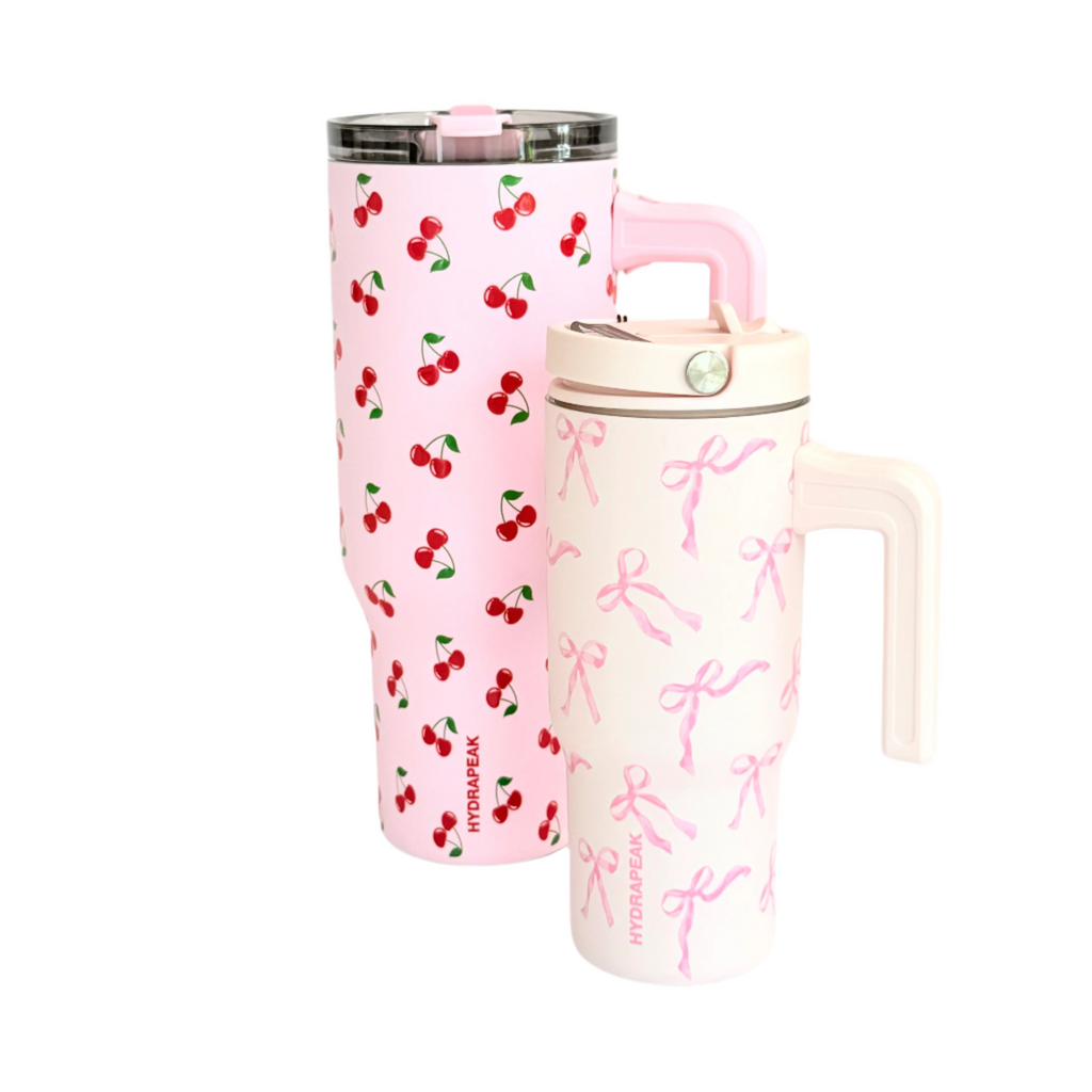Hydrapeak Stainless Steel Insulated Tumbler - Baby Pink Cherry
