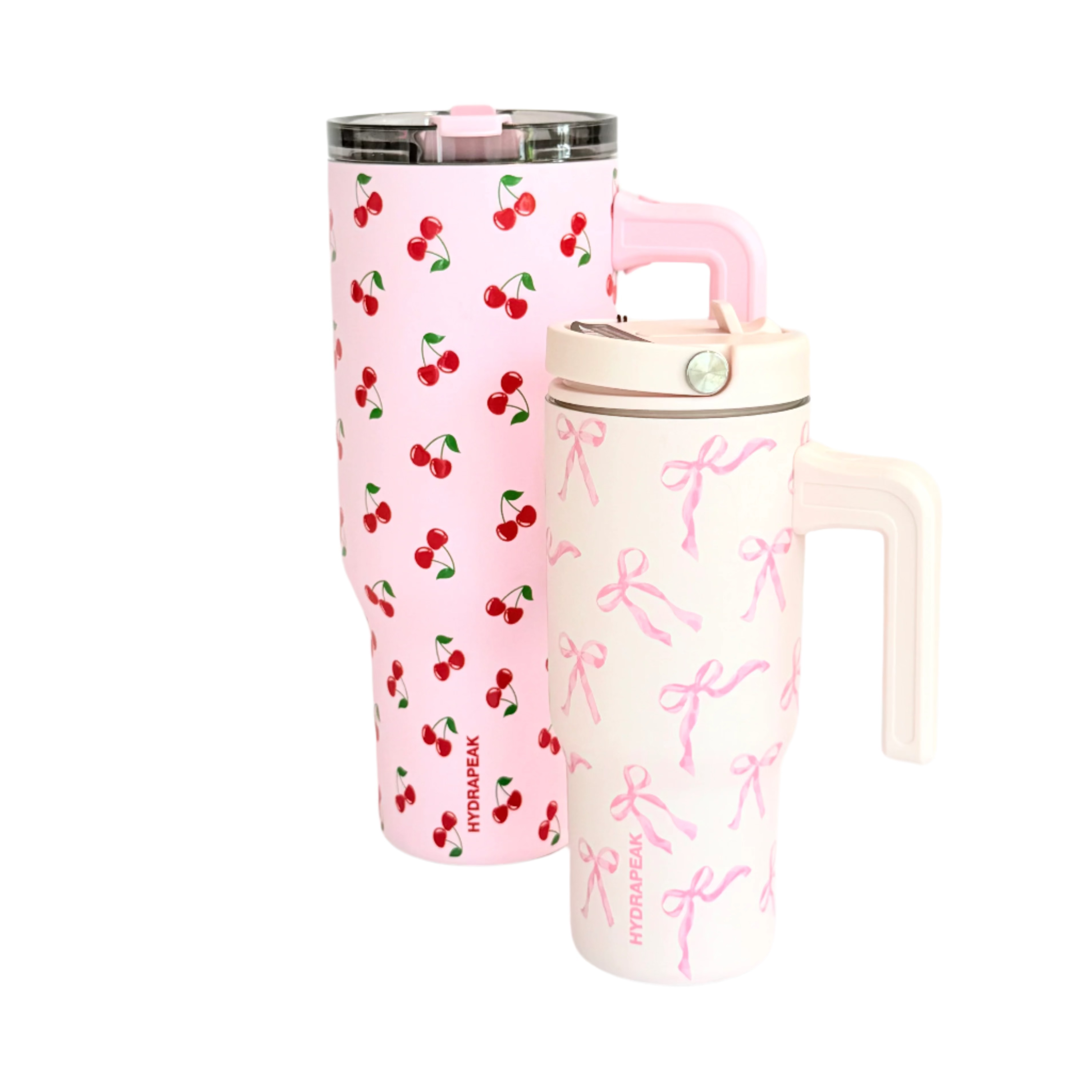 Hydrapeak Stainless Steel Insulated Tumbler - Baby Pink Cherry Hydrapeak Stainless Steel Insulated Tumbler - Baby Pink Cherry