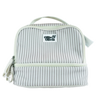 Ollie & Olivia Cooler Bag - Grey Stripe