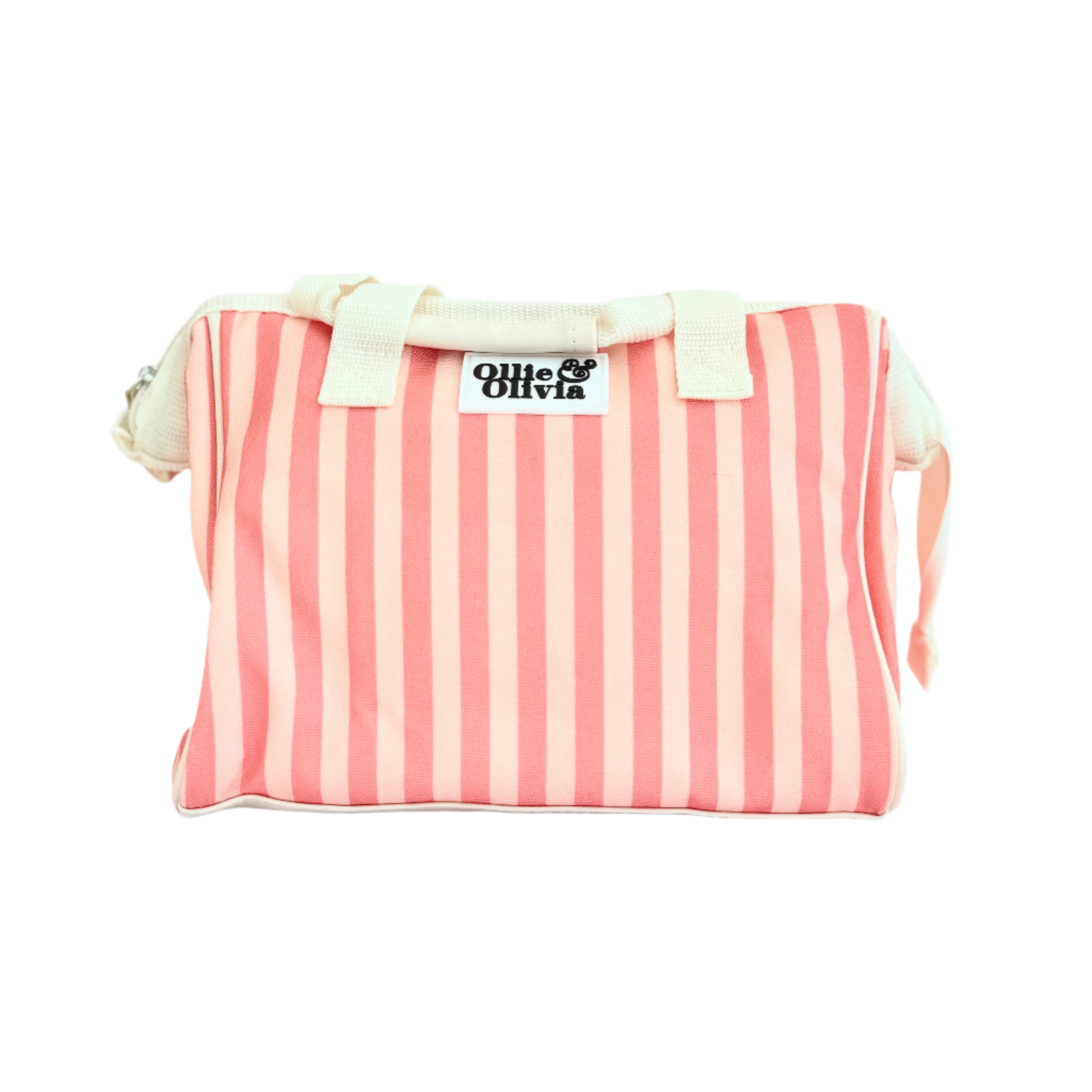 Ollie & Olivia Cooler Bag - Multi Pink Stripe
