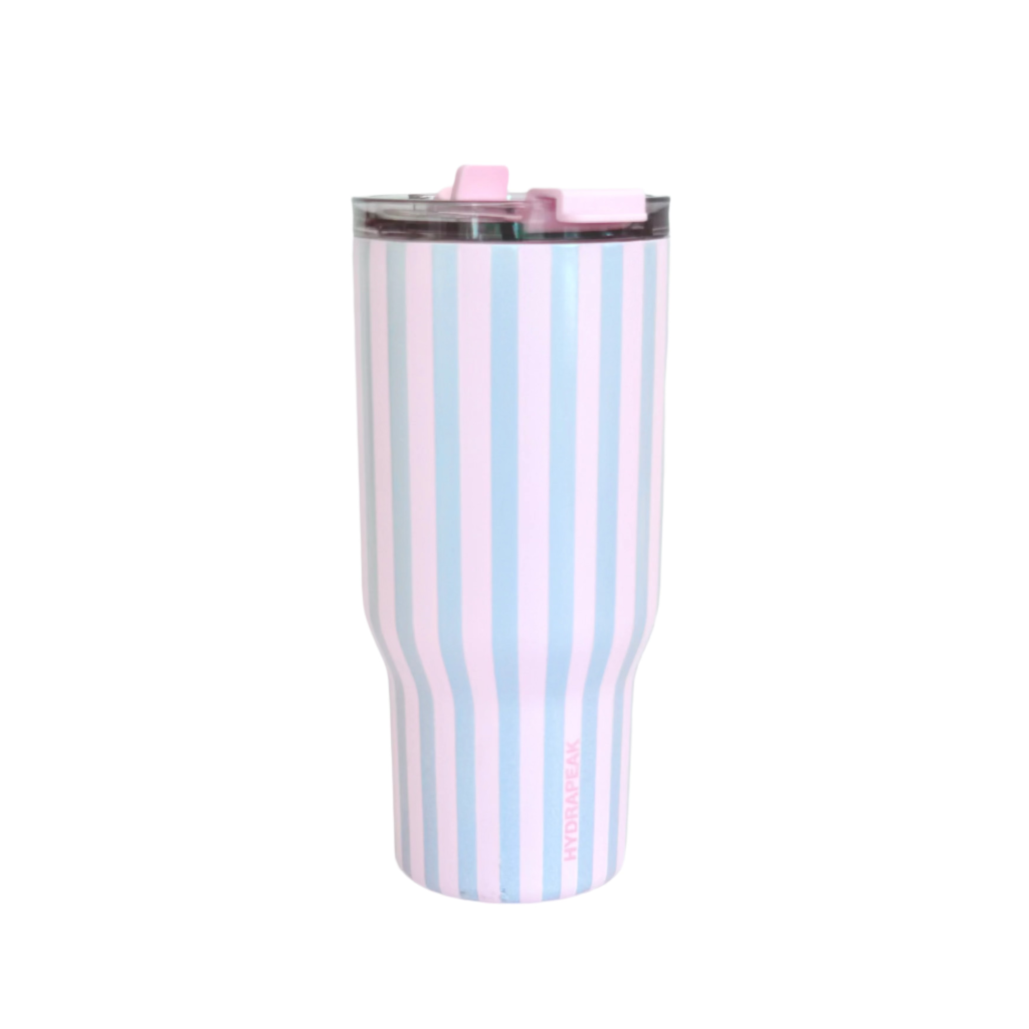 Hydrapeak Stainless Steel Insulated Tumbler - Mini Pink Grey Stripe