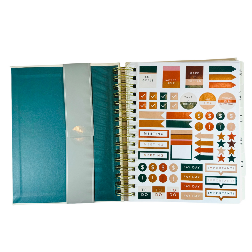 Molly & Rex Monthly & Weekly Planner 2024 / 2025 - 17 Months