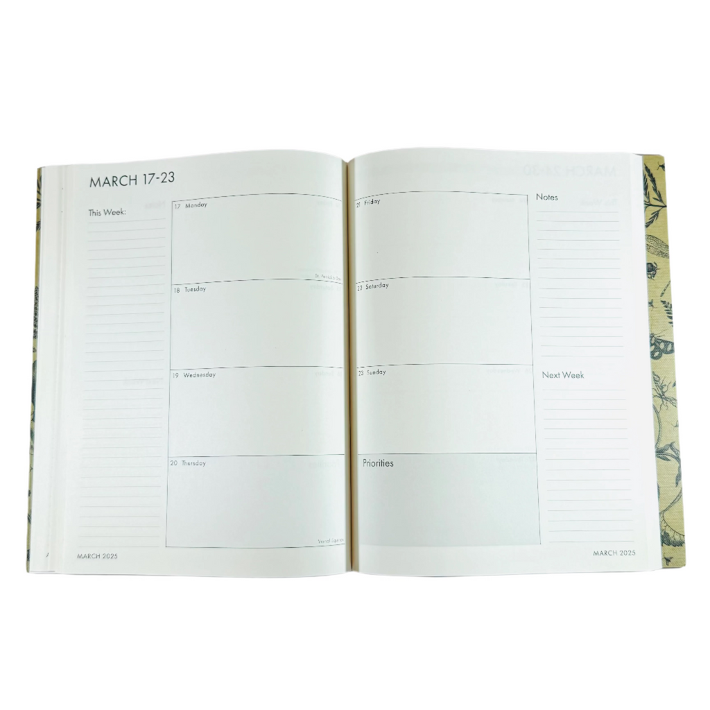 Molly & Rex Monthly & Weekly Planner 2024/2025 - 17 Months