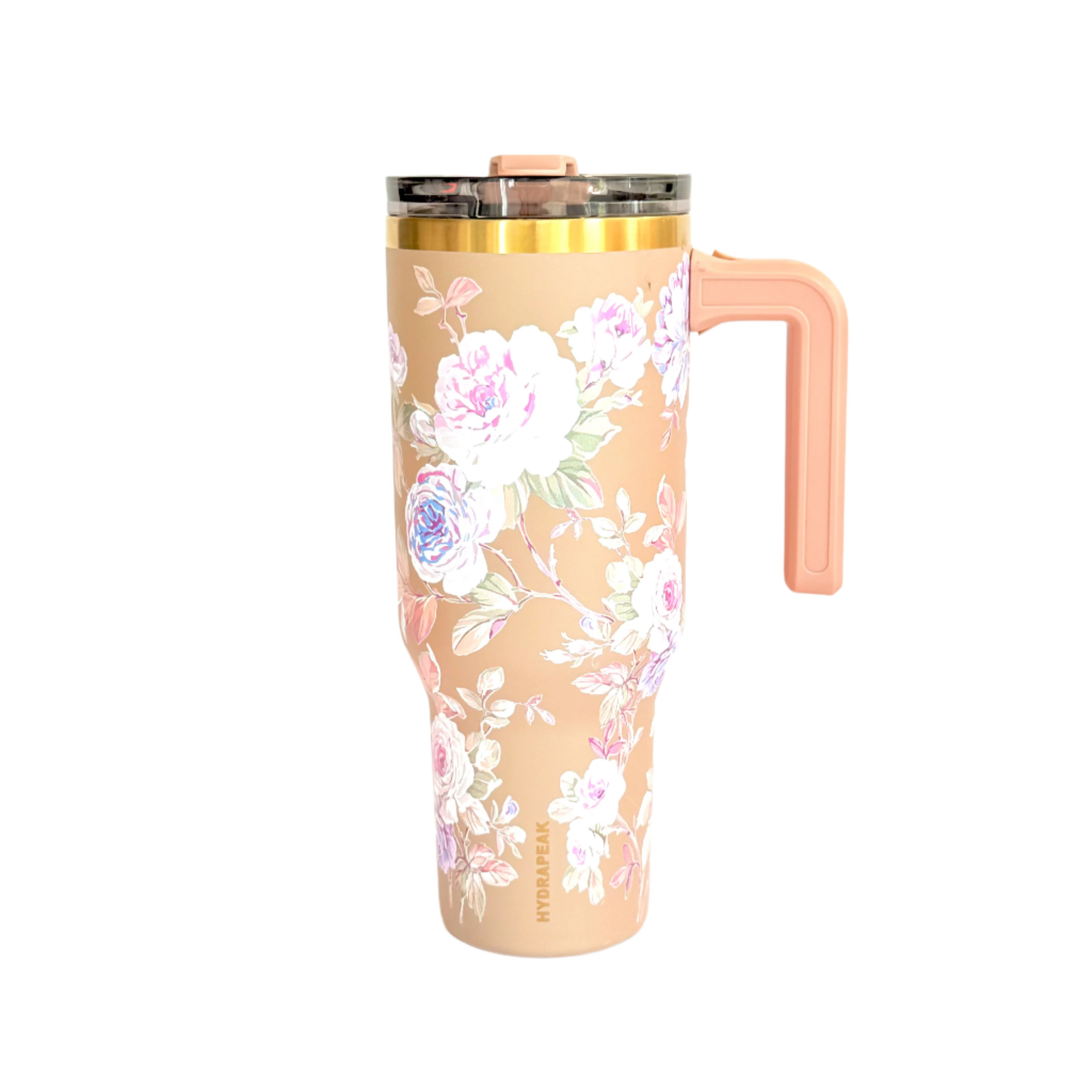 Hydrapeak Stainless Steel Insulated Tumbler - Artisan Collection - Bronze Flowers